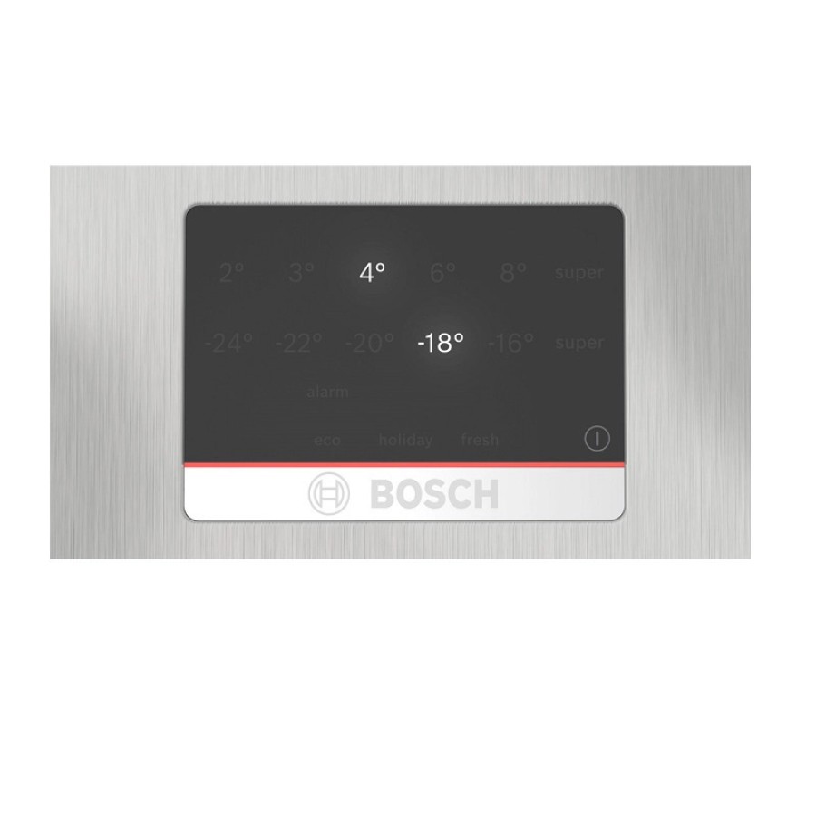 Bosch KGN367LDF Ψυγειοκαταψύκτης 321lt Total NoFrost Υ186xΠ60xΒ66.5εκ. Inox